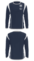 Garrett Junior High School 2206469 Long Sleeve Performance Shirt - 32