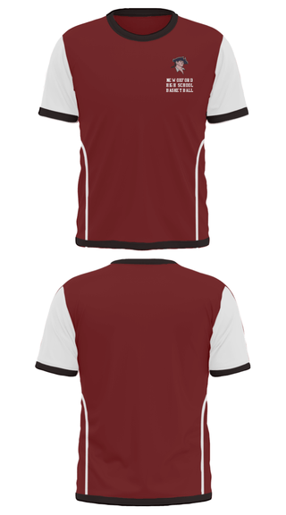 Short Sleeve Performance Shirt, New Oxford High School Basketball, Men's Basketball, Teamtime, Team time, sublimation, custom sports apparel, team uniforms, spirit wear, spiritwear, sports uniforms, custom shirts, team store, custom team store, fundraiser sports, apparel fundraiser