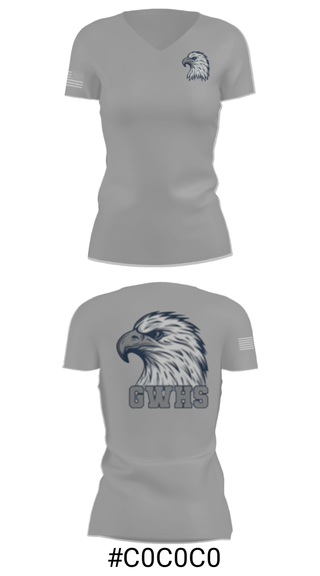 Women's Short Sleeve Vneck Shirt, George Washington High School Basketball, Men's Basketball, Teamtime, Team time, sublimation, custom sports apparel, team uniforms, spirit wear, spiritwear, sports uniforms, custom shirts, team store, custom team store, fundraiser sports, apparel fundraiser