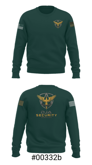 Crew Neck Sweatshirt, DJA, Police, Teamtime, Team time, sublimation, custom sports apparel, team uniforms, spirit wear, spiritwear, sports uniforms, custom shirts, team store, custom team store, fundraiser sports, apparel fundraiser