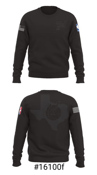 Crew Neck Sweatshirt, WARD Inc., Men's Basketball, Teamtime, Team time, sublimation, custom sports apparel, team uniforms, spirit wear, spiritwear, sports uniforms, custom shirts, team store, custom team store, fundraiser sports, apparel fundraiser