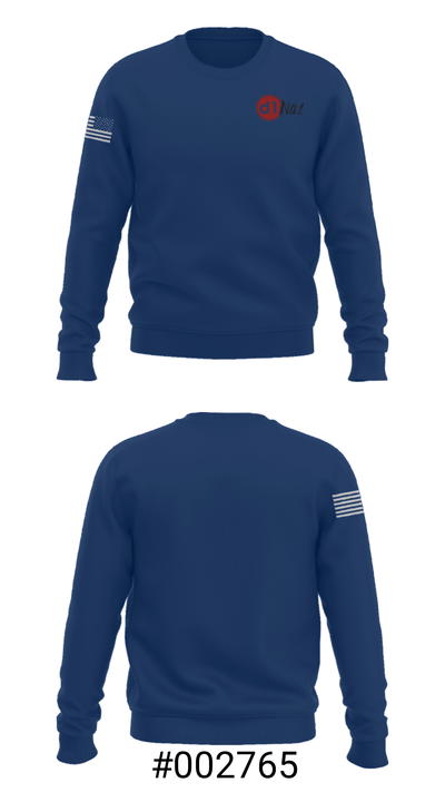 D1Naz Upward Basketball And Cheerleading 41023238 Crew Neck Sweatshirt - 16