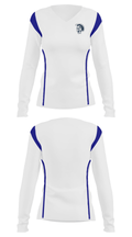 Pottstown High School Basketball 14239747 Women's Long Sleeve V-neck Shirt - 35