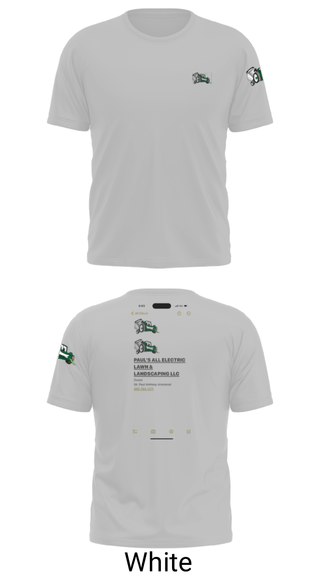 Short Sleeve Performance Shirt, PAUL’S ALL ELECTRIC LAWN & LANDSCAPING, , Teamtime, Team time, sublimation, custom sports apparel, team uniforms, spirit wear, spiritwear, sports uniforms, custom shirts, team store, custom team store, fundraiser sports, apparel fundraiser