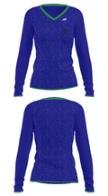 Fairborn Primary School 96377124 Women's Long Sleeve V-neck Shirt - 33