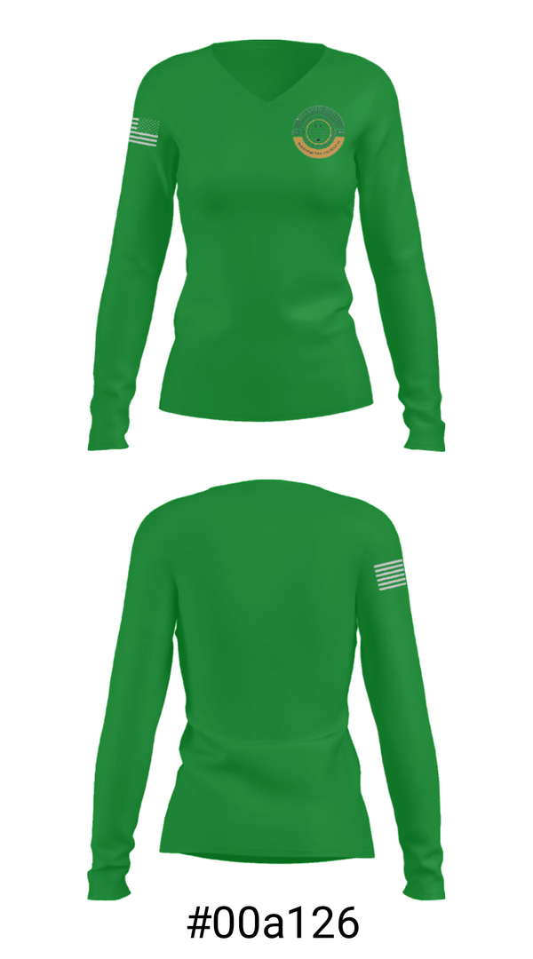 Women's Long Sleeve Vneck Shirt, Washington Elementary School, Spirit Store, Teamtime, Team time, sublimation, custom sports apparel, team uniforms, spirit wear, spiritwear, sports uniforms, custom shirts, team store, custom team store, fundraiser sports, apparel fundraiser