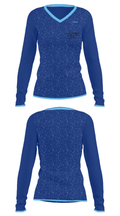 Ben Franklin Elementary School 87092084 Women's Long Sleeve V-neck Shirt - 33