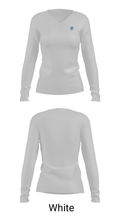 Drunk Hippo Racing 90284790 Women's Long Sleeve V-neck Shirt - 6