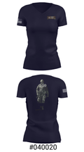3rd SF Group 78049709 Women's Short Sleeve V-neck Shirt - 4