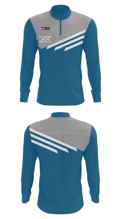 TAG MOLDING MACHINE SERVICES LLC. 35642431 Quarter Zip Jacket - 27