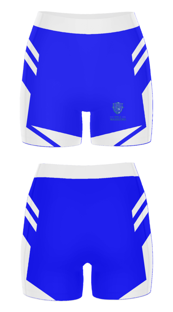 Women's Compression Shorts, William H Hall High School Basketball, Women's Basketball, Teamtime, Team time, sublimation, custom sports apparel, team uniforms, spirit wear, spiritwear, sports uniforms, custom shirts, team store, custom team store, fundraiser sports, apparel fundraiser