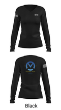 Od 19790781 Women's Long Sleeve V-neck Shirt - 13