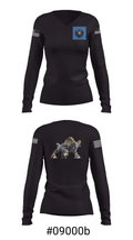 USASA 20233800 Women's Long Sleeve V-neck Shirt - 7