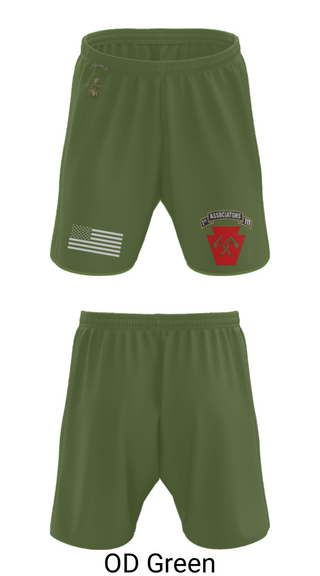 Athletic Shorts With Pockets, 1-111th IN BN 38506759, Army, Teamtime, Team time, sublimation, custom sports apparel, team uniforms, spirit wear, spiritwear, sports uniforms, custom shirts, team store, custom team store, fundraiser sports, apparel fundraiser