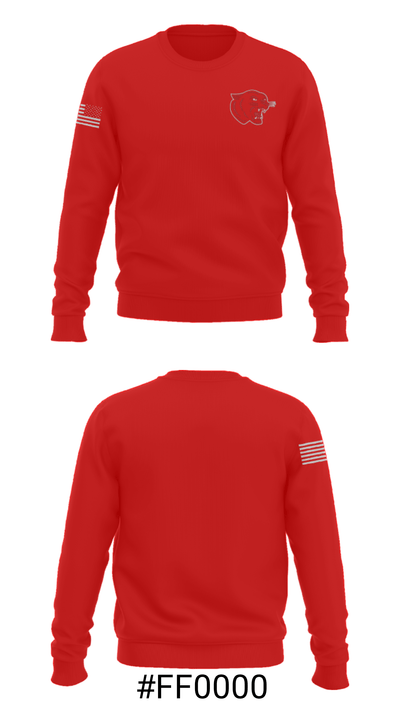 Heber Springs High School Basketball 90567375 Crew Neck Sweatshirt - 16
