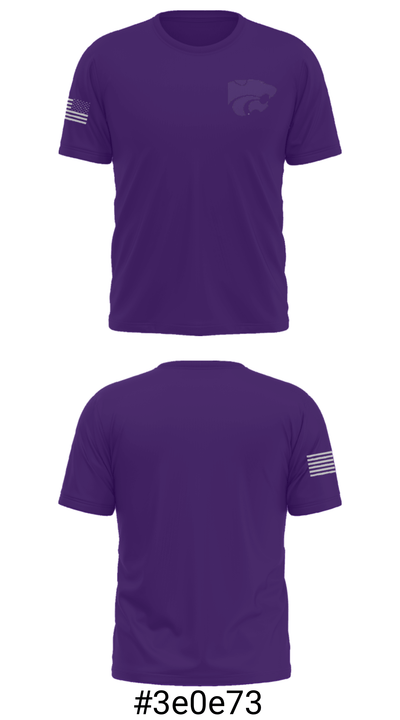 Keystone High School Wrestling 52875425 Short Sleeve Performance Shirt - 19