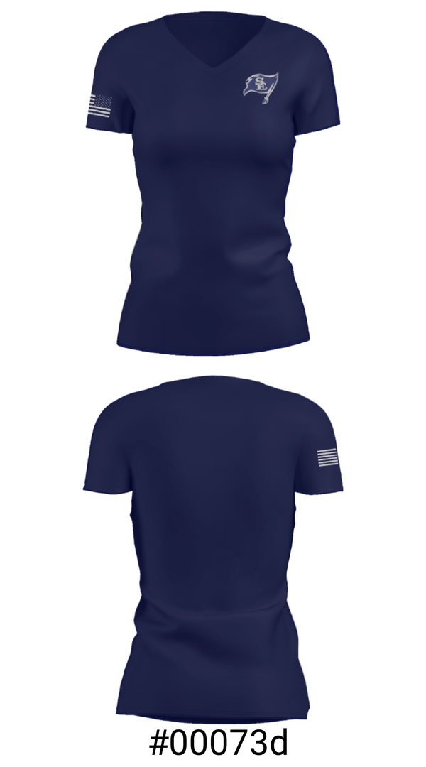 Women's Short Sleeve Vneck Shirt, Saint Edward's High School Basketball, Men's Basketball, Teamtime, Team time, sublimation, custom sports apparel, team uniforms, spirit wear, spiritwear, sports uniforms, custom shirts, team store, custom team store, fundraiser sports, apparel fundraiser