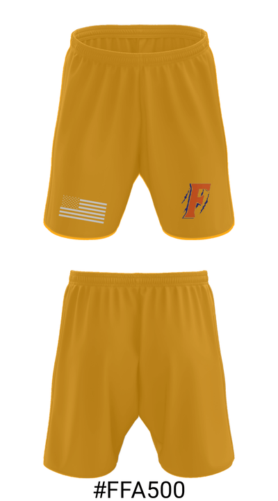 Flora High School Basketball 50260005 Athletic Shorts With Pockets - 15