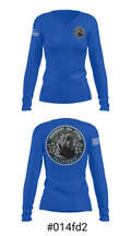 RGMV 28295836 Women's Long Sleeve V-neck Shirt - 20