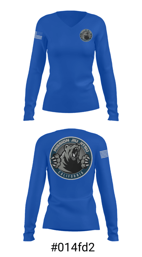Women's Long Sleeve Vneck Shirt, RGMV, Wrestling, Teamtime, Team time, sublimation, custom sports apparel, team uniforms, spirit wear, spiritwear, sports uniforms, custom shirts, team store, custom team store, fundraiser sports, apparel fundraiser