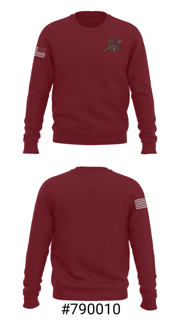 Crew Neck Sweatshirt, Ganado High School, Spirit Store, Teamtime, Team time, sublimation, custom sports apparel, team uniforms, spirit wear, spiritwear, sports uniforms, custom shirts, team store, custom team store, fundraiser sports, apparel fundraiser