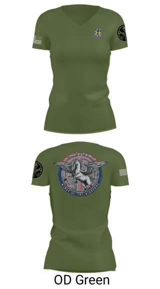 Women's Short Sleeve Vneck Shirt, , Army, Teamtime, Team time, sublimation, custom sports apparel, team uniforms, spirit wear, spiritwear, sports uniforms, custom shirts, team store, custom team store, fundraiser sports, apparel fundraiser
