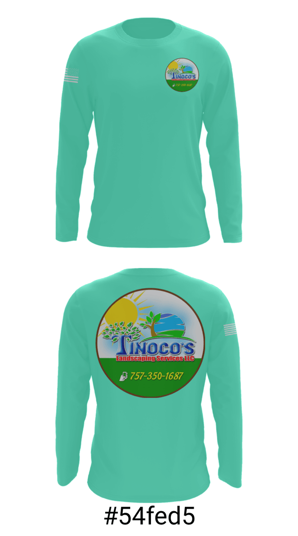 Long Sleeve Performance Shirt, Tinoco’s Services, , Teamtime, Team time, sublimation, custom sports apparel, team uniforms, spirit wear, spiritwear, sports uniforms, custom shirts, team store, custom team store, fundraiser sports, apparel fundraiser