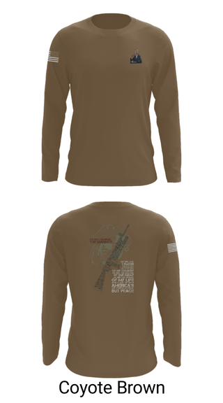 Long Sleeve Performance Shirt, , Marines, Teamtime, Team time, sublimation, custom sports apparel, team uniforms, spirit wear, spiritwear, sports uniforms, custom shirts, team store, custom team store, fundraiser sports, apparel fundraiser