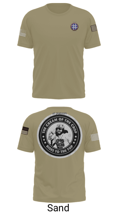 263rd QM 2065282 Short Sleeve Performance Shirt - 46