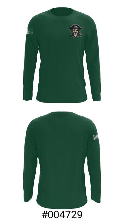 Reynolds High School Wrestling 28265066 Long Sleeve Performance Shirt - 18