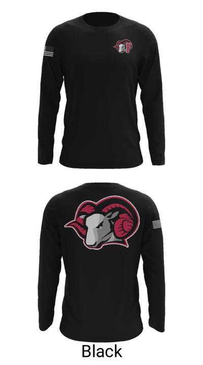 Franklinton High School Swimming 35883483 Long Sleeve Performance Shirt - 11