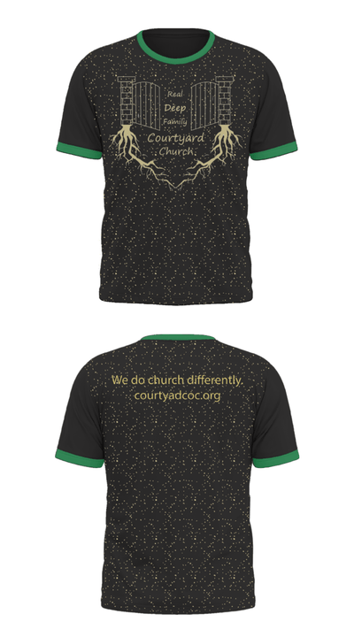 Courtyard Chuch 37286717 Short Sleeve Performance Shirt - 33