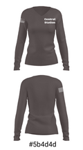 Central Station 93595769 Women's Long Sleeve V-neck Shirt - 7