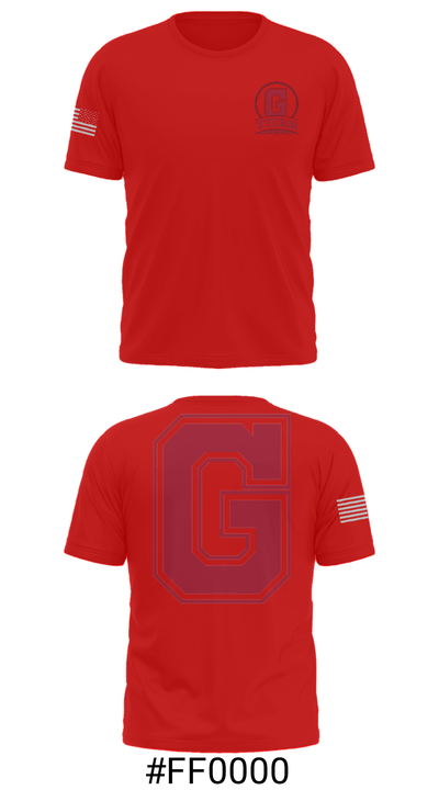 Glenwood High School Wrestling 84372950 Short Sleeve Performance Shirt - 19