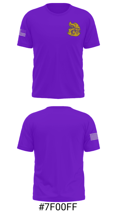 Showalter Middle School Wrestling 32132002 Short Sleeve Performance Shirt - 19