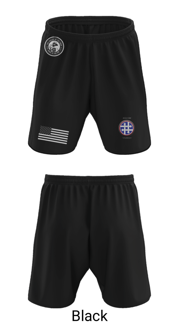 Athletic Shorts With Pockets, 263rd QM, Army, Teamtime, Team time, sublimation, custom sports apparel, team uniforms, spirit wear, spiritwear, sports uniforms, custom shirts, team store, custom team store, fundraiser sports, apparel fundraiser