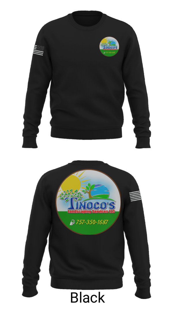 Crew Neck Sweatshirt, Tinoco’s Services, , Teamtime, Team time, sublimation, custom sports apparel, team uniforms, spirit wear, spiritwear, sports uniforms, custom shirts, team store, custom team store, fundraiser sports, apparel fundraiser