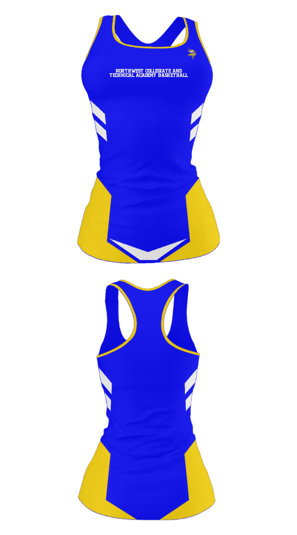 Tank Top, Northwest Collegiate And Technical Academy Basketball, Women's Basketball, Teamtime, Team time, sublimation, custom sports apparel, team uniforms, spirit wear, spiritwear, sports uniforms, custom shirts, team store, custom team store, fundraiser sports, apparel fundraiser