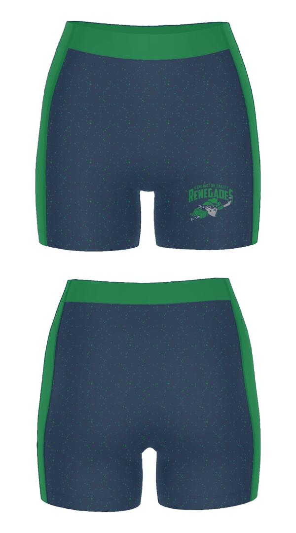 Women's Compression Shorts, Kensington Valley Hockey Association, Ice Hockey, Teamtime, Team time, sublimation, custom sports apparel, team uniforms, spirit wear, spiritwear, sports uniforms, custom shirts, team store, custom team store, fundraiser sports, apparel fundraiser
