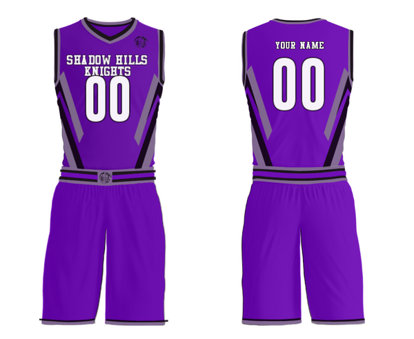 Womens Reversible Basketball Jersey, Shadow Hills Knights, Men's Basketball, Teamtime, Team time, sublimation, custom sports apparel, team uniforms, spirit wear, spiritwear, sports uniforms, custom shirts, team store, custom team store, fundraiser sports, apparel fundraiser