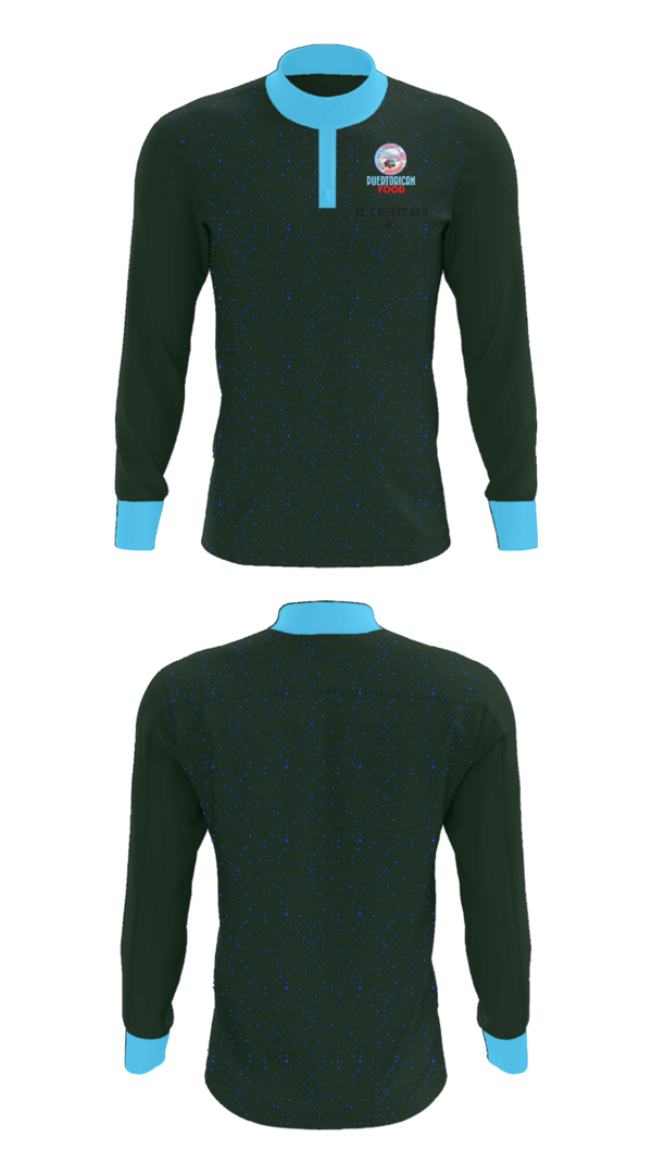 Quarter Zip Jacket, El TRIPLETAZO NC, , Teamtime, Team time, sublimation, custom sports apparel, team uniforms, spirit wear, spiritwear, sports uniforms, custom shirts, team store, custom team store, fundraiser sports, apparel fundraiser