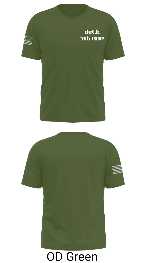Short Sleeve Performance Shirt, det.k 7th GDP, , Teamtime, Team time, sublimation, custom sports apparel, team uniforms, spirit wear, spiritwear, sports uniforms, custom shirts, team store, custom team store, fundraiser sports, apparel fundraiser