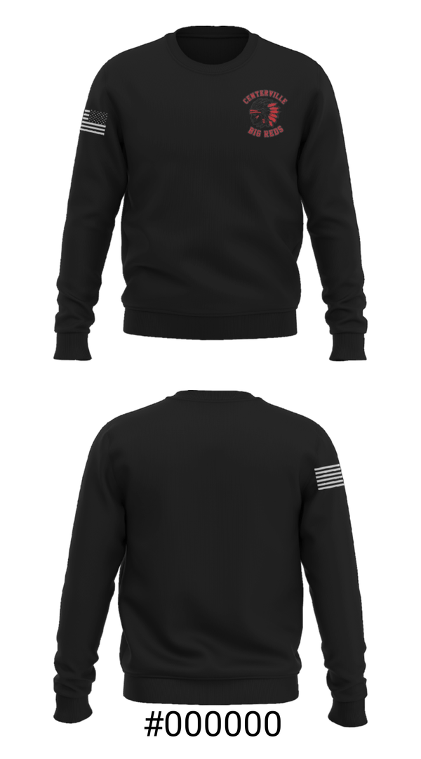 Crew Neck Sweatshirt, Centerville High School Wrestling, Wrestling, Teamtime, Team time, sublimation, custom sports apparel, team uniforms, spirit wear, spiritwear, sports uniforms, custom shirts, team store, custom team store, fundraiser sports, apparel fundraiser