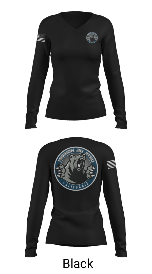 Women's Long Sleeve Vneck Shirt, RGMV, Wrestling, Teamtime, Team time, sublimation, custom sports apparel, team uniforms, spirit wear, spiritwear, sports uniforms, custom shirts, team store, custom team store, fundraiser sports, apparel fundraiser