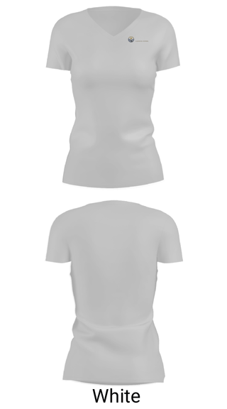 Women's Short Sleeve Vneck Shirt, Delaware Valley Classical School, Spirit Store, Teamtime, Team time, sublimation, custom sports apparel, team uniforms, spirit wear, spiritwear, sports uniforms, custom shirts, team store, custom team store, fundraiser sports, apparel fundraiser