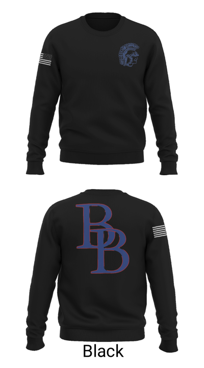 Blind Brook High School Basketball 85829780 Crew Neck Sweatshirt - 9