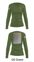 Utilities Platoon 19419803 Women's Long Sleeve V-neck Shirt - 31