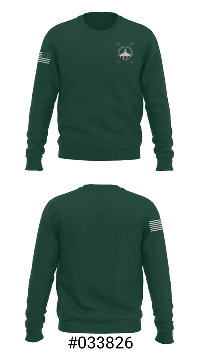 Hamilton Middle School 17050088 Crew Neck Sweatshirt - 16