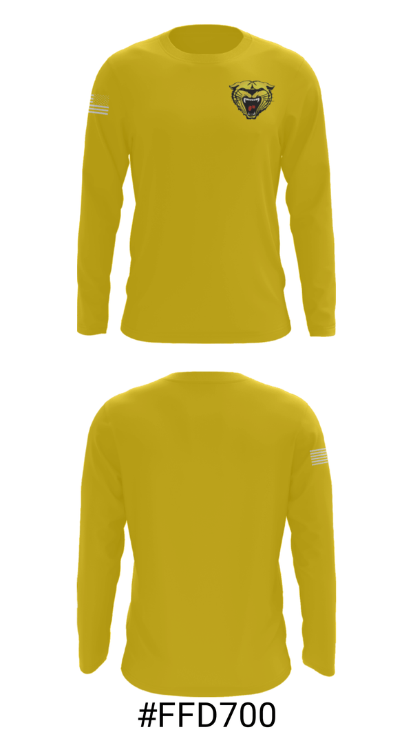 Long Sleeve Performance Shirt, Watson Chapel Junior High School Basketball, Men's Basketball, Teamtime, Team time, sublimation, custom sports apparel, team uniforms, spirit wear, spiritwear, sports uniforms, custom shirts, team store, custom team store, fundraiser sports, apparel fundraiser