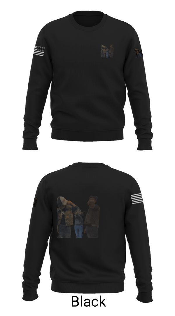Crew Neck Sweatshirt, DHK Entertainment, , Teamtime, Team time, sublimation, custom sports apparel, team uniforms, spirit wear, spiritwear, sports uniforms, custom shirts, team store, custom team store, fundraiser sports, apparel fundraiser